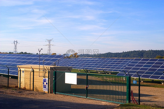 光伏电发电厂太阳细胞生态阳光工业安装集电极化学品控制板生产图片