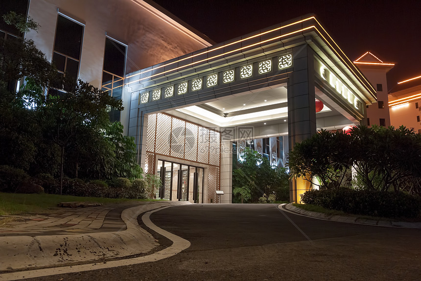 酒店旅馆窗户门廊大厅建筑学房子建筑入口出口大厦高清图片下载-正版图片321562706-摄图网