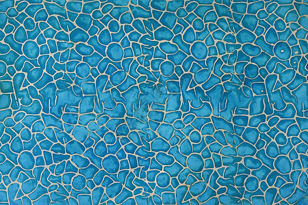 黄莓纸背景蓝艺术床单植物植物群紧缩叶子手工墙纸图片