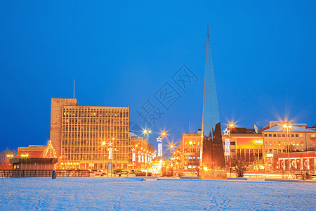 挪威纳尔维克市广场图片