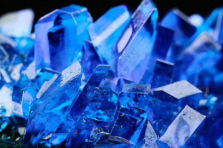 硫酸铜化学实验室物理奢华玻璃宏观科学蓝色结晶地质学图片
