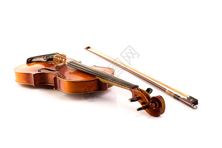 白上隔离的老旧小提琴旋律音乐会笔记木头风格乐队中提琴低音乐器大提琴图片