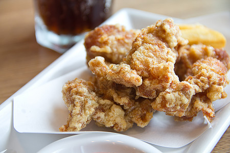 烤炸鸡小吃掘金美食烹饪胸部翅膀家禽油炸食物营养图片