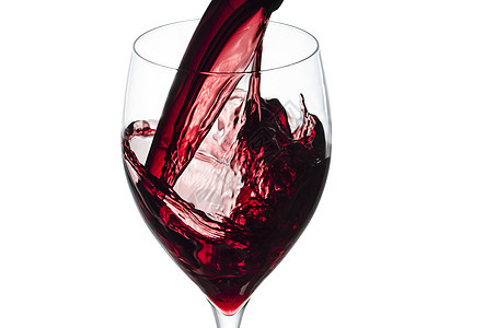 泼红酒纪念日庆典酒精红色周年玻璃派对液体酒杯白色图片