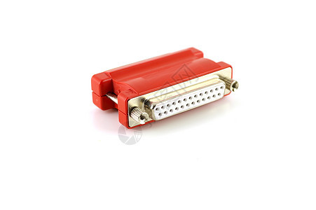 LPT 白对白计算机界面适配器 Key港口红色安全别针连续剧硬件钥匙电脑宏观连接器图片