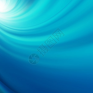 蓝色自转水 EPS 8海浪螺旋波纹漩涡溪流隧道液体车削运动涡流图片