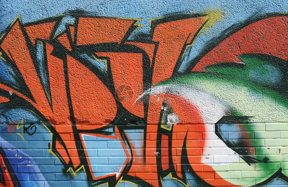 彩色背景作曲墙纸黄色艺术青少年文化木板破坏者涂鸦垃圾图片
