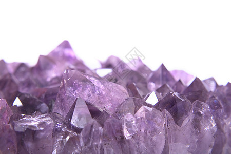 亚异物宝石紫晶诞生石宏观薰衣草订金水晶首饰环境淡紫色图片