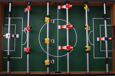 台表足球烤架运动竞争娱乐场地法庭绿色闲暇守门员地面图片