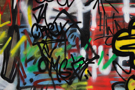 街头街头艺术破坏者文化作品涂鸦街道青少年黄色签名墙纸青年背景图片