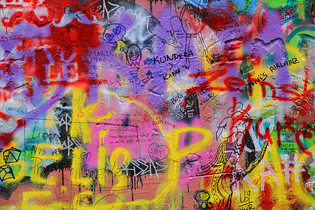 抽象的街头艺术背景涂鸦破坏者签名青少年墙纸作品文化木板垃圾蓝色图片