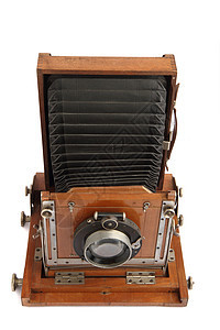 旧照相机摄影黑色白色相机库存市场棕色照片盒子木头图片