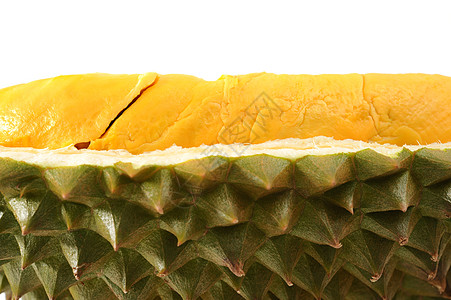 达里安语Name气味甜食横截面黄色橙子工作室榴莲食物饮食尖刺图片