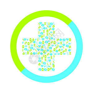 医疗标志网络插图圆圈情况疾病救援金属装饰品导航紧迫感图片