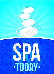 SPA 背景环境放松药品身体温泉娱乐平衡奢华治疗石头图片