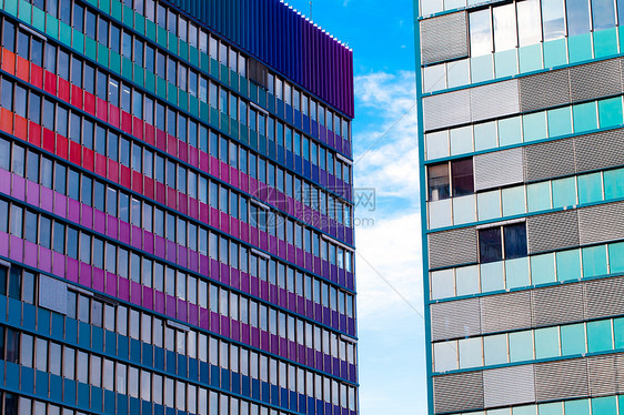 玻璃现代办公大楼背景面的图像镜子摩天大楼商业全景建筑物生活脚步金融办公室地面图片
