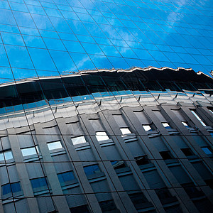 玻璃现代办公大楼背景面的图像金融全景反射场景脚步生活建筑物镜子商业城市图片