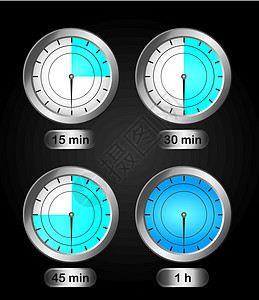 计时器时钟计量测量时间倒数拨号间隔指针圆形数字插图图片