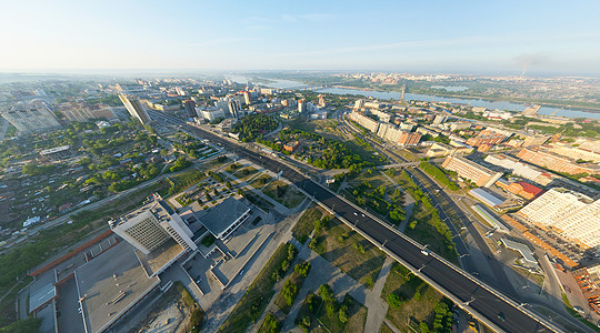 空中城市风景摩天大楼天线商业天空城市市中心基础设施旅行地标天际图片