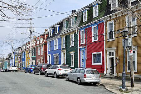 纽芬兰的圣约翰街道住宅财产房屋图片