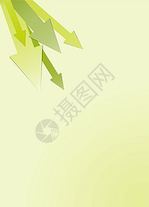 绿箭头背景营销技术网络阴影卡片坡度网站墙纸运动小册子图片