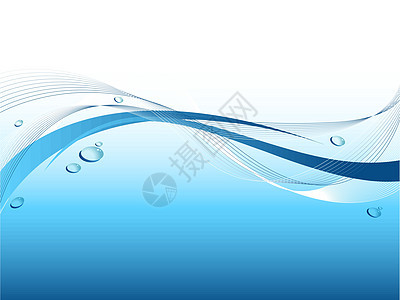 现代彩色现代矢量模板液体蓝色曲线行动海浪漩涡艺术优雅创造力条纹图片