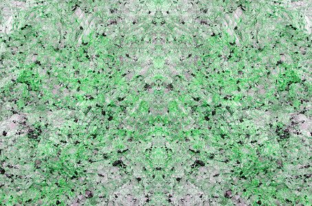 绿色背景水晶画幅正方形台面宏观家居建材纹理花岗岩装饰图片