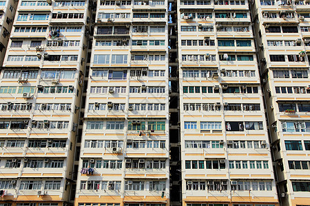 香港的公寓楼大楼财产住房晴天地板天空城市大厦建筑学生活摩天大楼图片