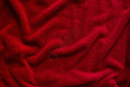 红色毛巾健康水平织物涟漪物体用品家居设备图片