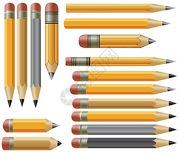 各种铅笔东西用具写作配件蜡笔石墨笔记图片