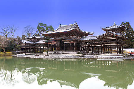 日本冬冬拜多林寺建筑佛教徒公园文化旅游旅行遗产地标寺庙宝塔图片