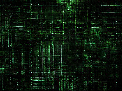 技术胶质元素网格数字矩形电脑代码绿色网络数学机械背景图片