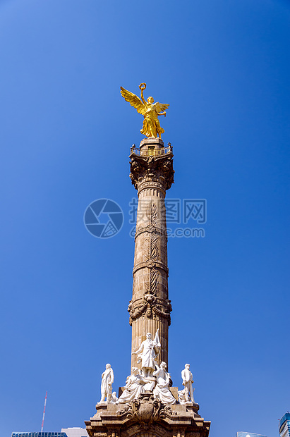 独立天使组织正方形拉丁旅行柱子翅膀雕像市中心建筑学改革纪念碑图片
