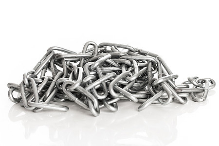银金属链 背景在背面安全灰色枷锁工业力量合金白色金属工具图片