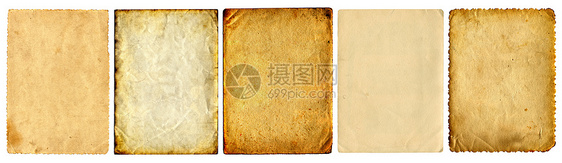 旧纸套框架木板收藏工具包装乡村成套卡片作品羊皮纸图片