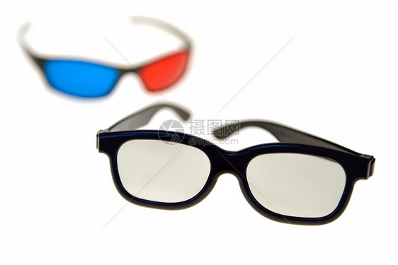 眼镜玻璃杯电视光学塑料技术浮雕配镜师青色白色辅助视觉图片