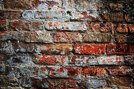 旧砖墙纹理背景岩石橙子材料建筑师护岸斑点乡村墙纸水泥石头图片