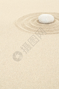 沙子里有金石 圆着圆精神岩石专注海滩团体平衡圆形卵石艺术头脑图片