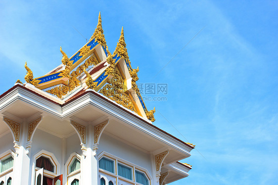 在泰国特拉特寺的ubosot2图片