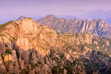 黄山山旅游风景太阳历史树木文化日落网站岩石晴天图片