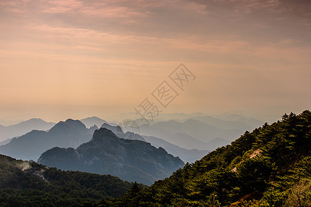 黄山日落太阳历史旅游网站岩石文化红色晴天石头斑点图片