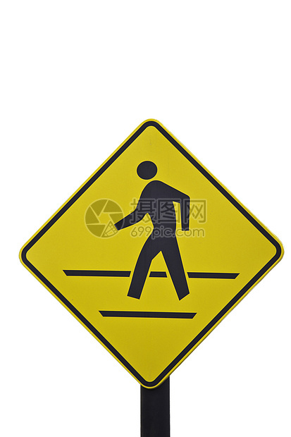 步行标志娱乐行人人行道男性运动员金属街道运动危险天空图片