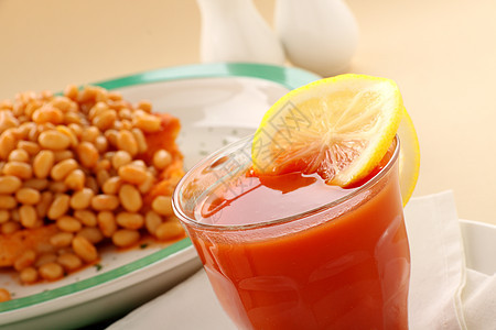 番茄汁淬火育肥口渴味道烹饪早餐玻璃健康美食液体图片