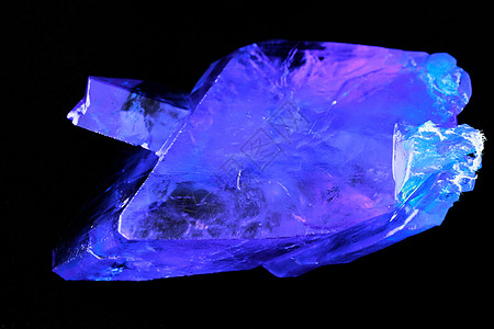 硫酸铜玻璃科学实验室黑色水晶矿物硫酸蓝色物理石头图片