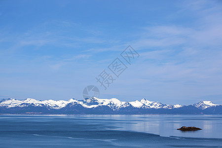 挪威湾支撑峡湾天空乡村旅行山脉群岛蓝色风景图片