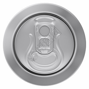 饮料罐空白合金碳酸字法插图金属饮料啤酒苏打灰色背景图片