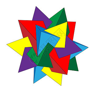 抽象几何背景粉色数字化创造力技术墙纸艺术品马赛克插图网格图片