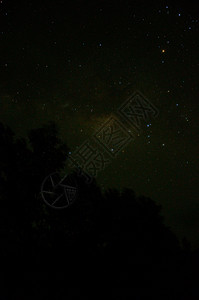 空中连廊银河与天空中的星星银河系星系摄影天文天空照片夜空教育天文学拉廊背景