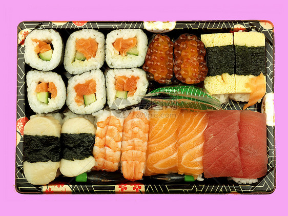 混合寿司盒图片