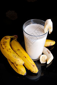 香蕉冰沙酸奶饮料小吃水果食物甜点奶油美食奶制品牛奶图片